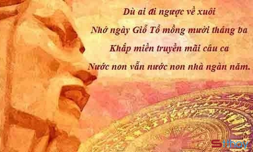 Nhớ về cội nguồn, nhớ ngày giỗ tổ Hùng Vương bằng những vần thơ ý nghĩa